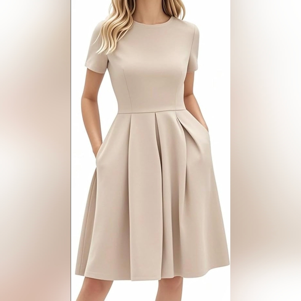 Only Soft Cream Mini Dress